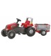 Traktors ar pedāļiem ar piekabi rollyFarmtrac Junior RT (3-8 gadiem) Vācija 800261 